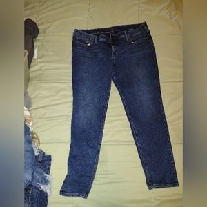 Suki silver brand skinny jeans